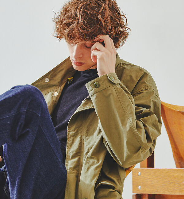 ABAHOUSE「【M-65】スタンドカラー モッズコート【ライナー付】」|ミリタリー・モッズコート|