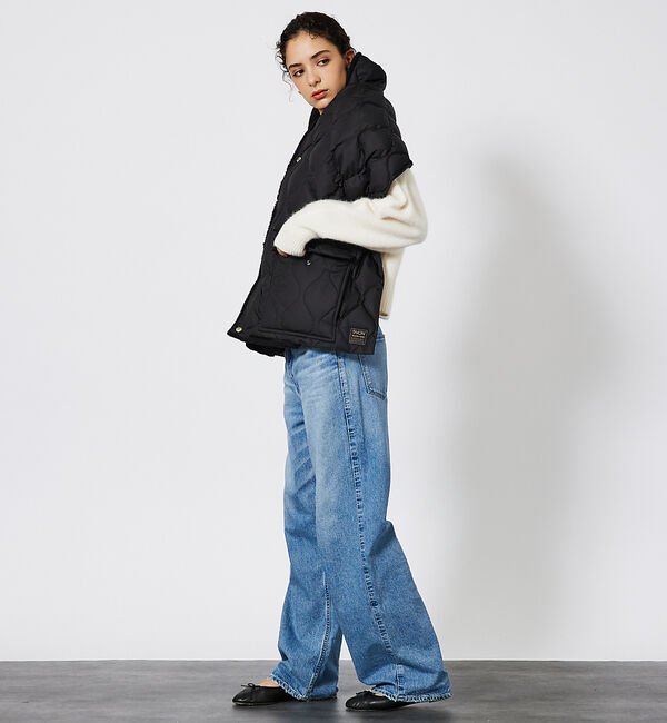 ABAHOUSE「【WEB限定】TAION MILITARY RIVERSIBLE DOWN ST」|マフラー|