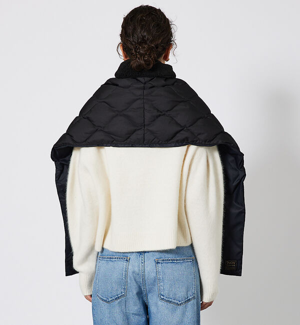 ABAHOUSE「【WEB限定】TAION MILITARY RIVERSIBLE DOWN ST」|マフラー|