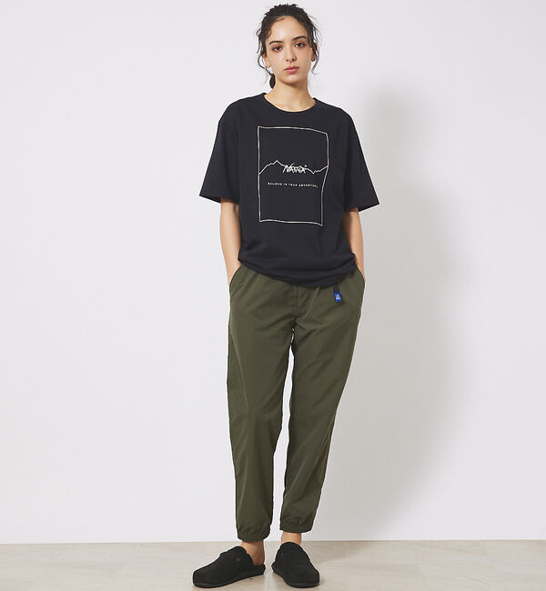 ABAHOUSE「【NANGA/ナンガ】DRY MIX FRAME LOGO T/ドライミックス/」|Tシャツ・カットソー|