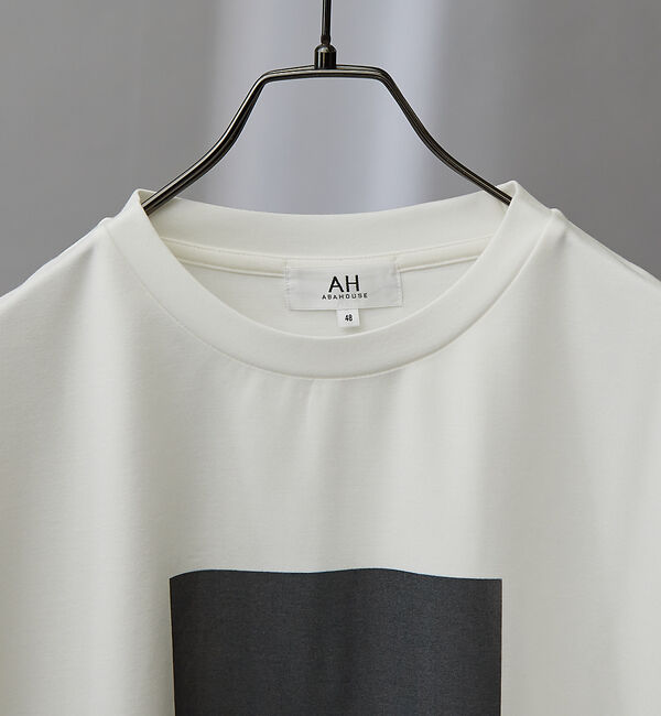 ABAHOUSE「【AH ABAHOUSE】ポンチ フォトプリント Tシャツ」|Tシャツ・カットソー|
