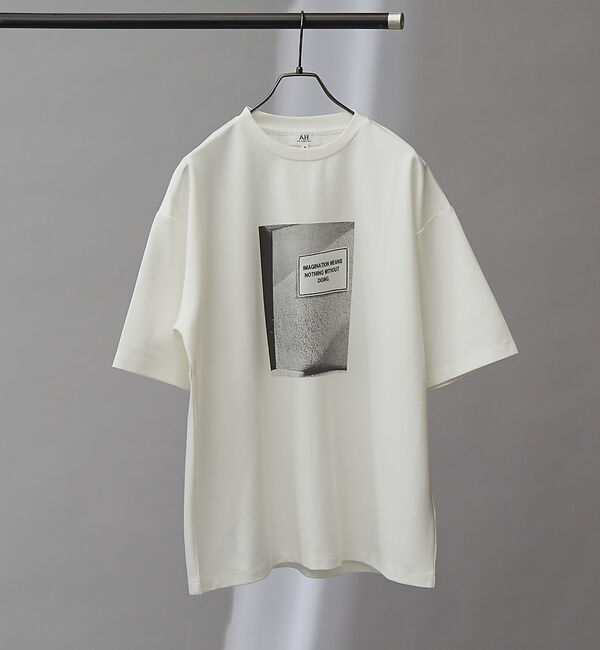 ABAHOUSE「【AH ABAHOUSE】ポンチ フォトプリント Tシャツ」|Tシャツ・カットソー|ホワイト系その他2