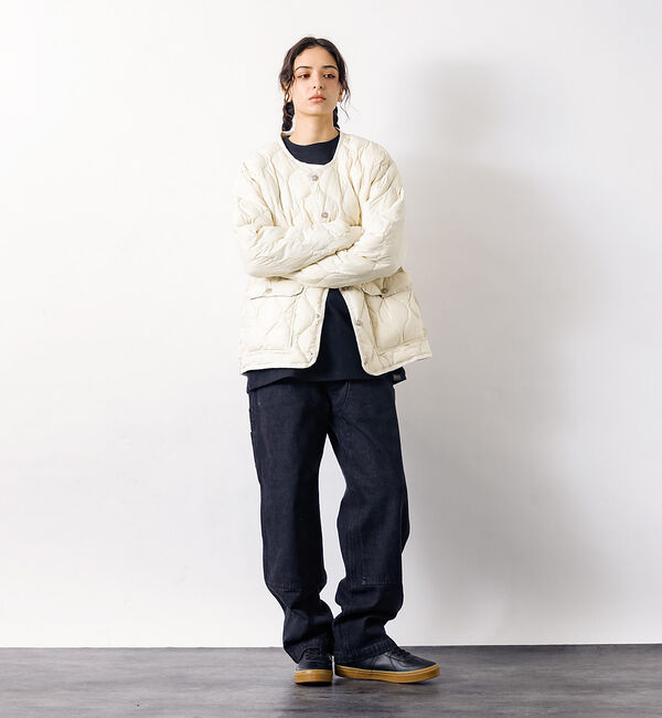 ABAHOUSE「【WEB限定】TAION MILITARY OVER SIZE CREW NEC」|ダウン|