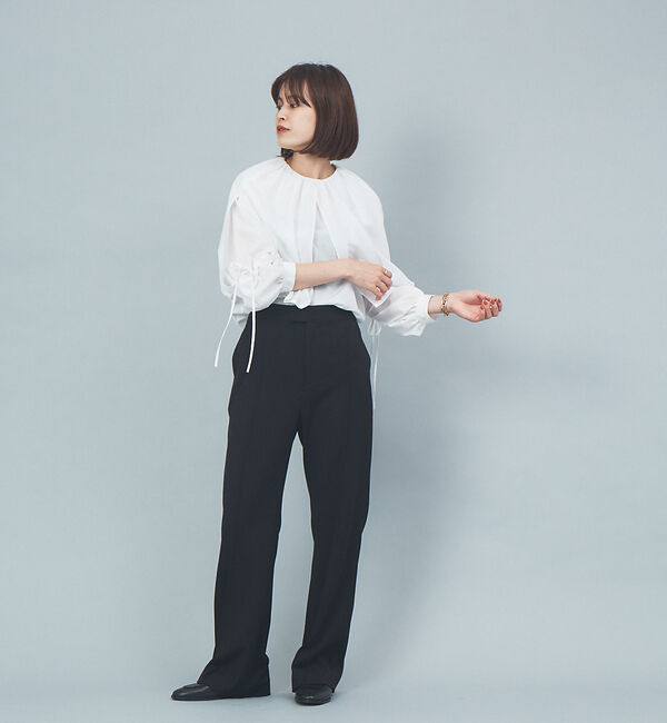 Rouge vif「大衿ブラウス」|シャツ・ブラウス|