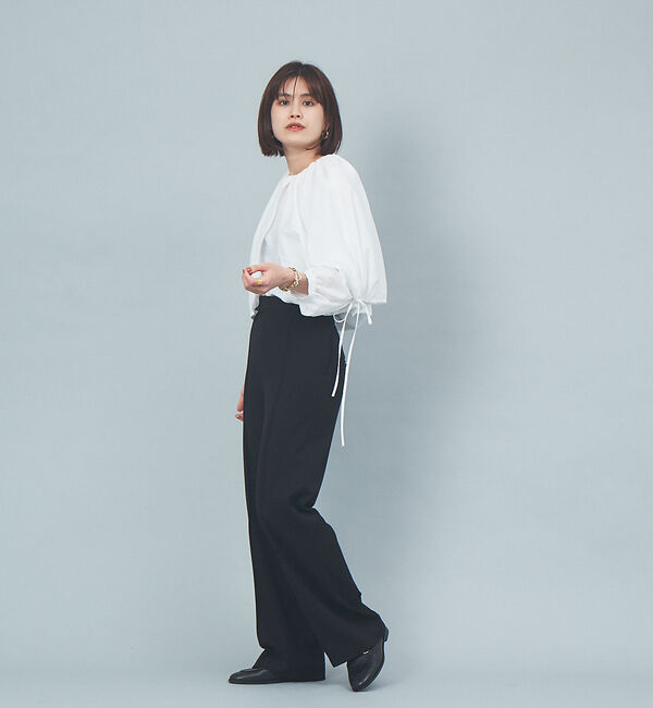 Rouge vif「大衿ブラウス」|シャツ・ブラウス|