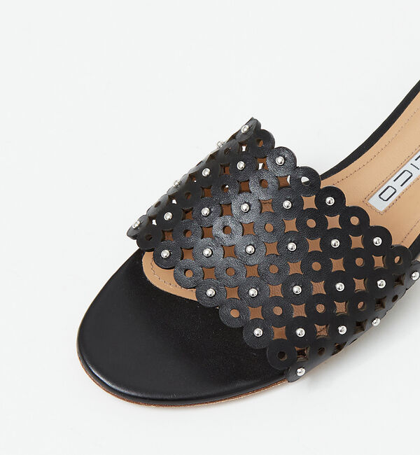 Rouge vif「【PELLICO】　フラットミュールサンダル」|サンダル|