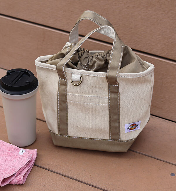 Rouge vif「【DICKIES/ディッキーズ】キャンバス ミニトートバッグ / AUTHENT」|トートバッグ|ベージュ