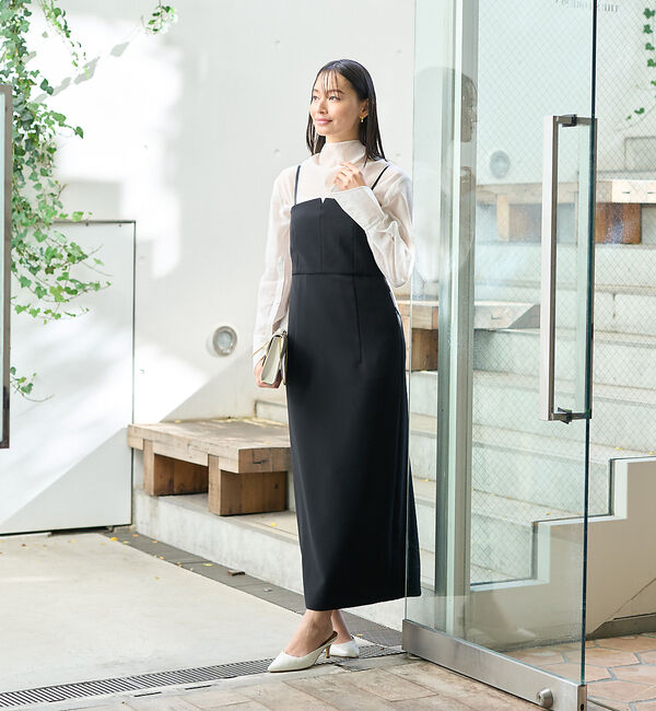 Rouge vif「2wayコルセット風ワンピース」|ワンピース|