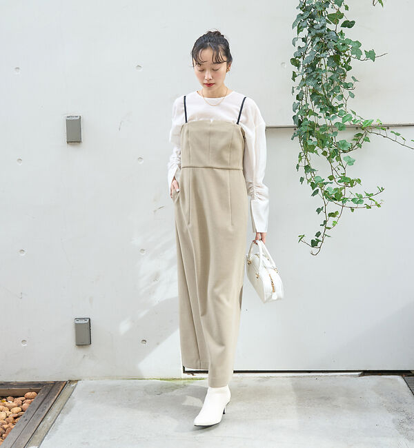 Rouge vif「2wayコルセット風ワンピース」|ワンピース|