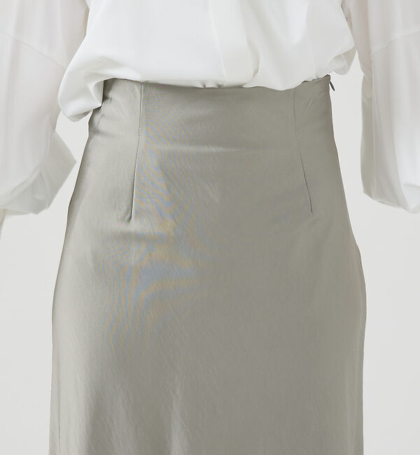 Rouge vif「サテンマーメイドスカート」|スカート|