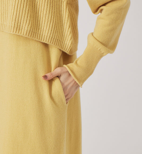 qualite「レイヤードニットワンピース」|ワンピース|