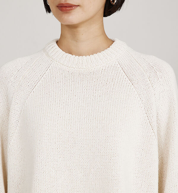 qualite「＜ITALY＞コンパクトローゲージニット」|ニット・セーター|