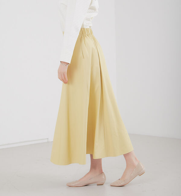 abahouse mavie「フェイクレザーフレアスカート」|スカート|