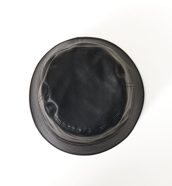 abahouse mavie「フェイクレザーバケットハット」|その他|