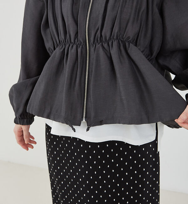 abahouse mavie「【WEB Domani掲載】シアーシャーリングブルゾン」|ブルゾン・スタジャン|