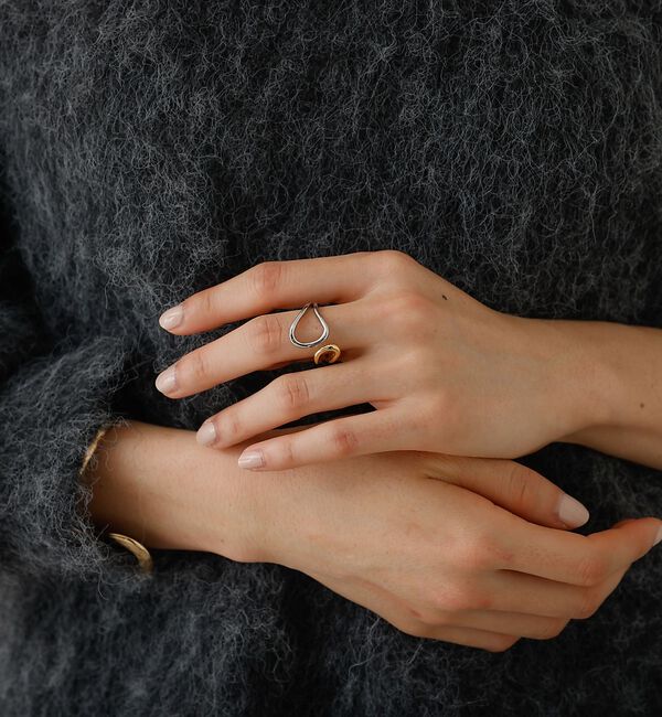 abahouse mavie「バイカラーリング」|リング|