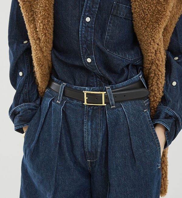 The Store by C' 「【ATELIER AMBOISE】【再入荷】Hバックルスムースレザーベルト」|ベルト|