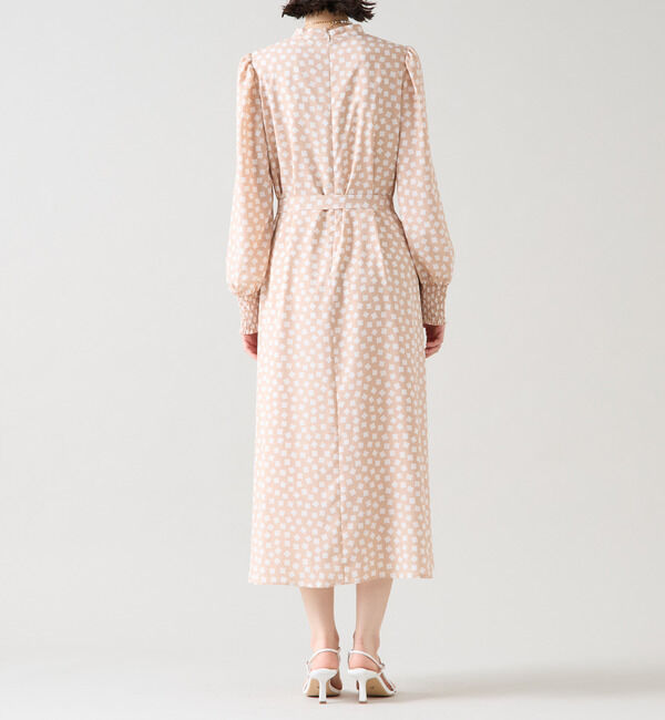 TIARA「ランダムスクエアプリントワンピース」|ワンピース|