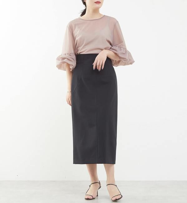 TIARA「ハイウエストタイトスカート」|スカート|