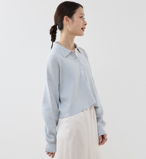 Soffitto「ポロ ニットプルオーバー」|ニット・セーター|