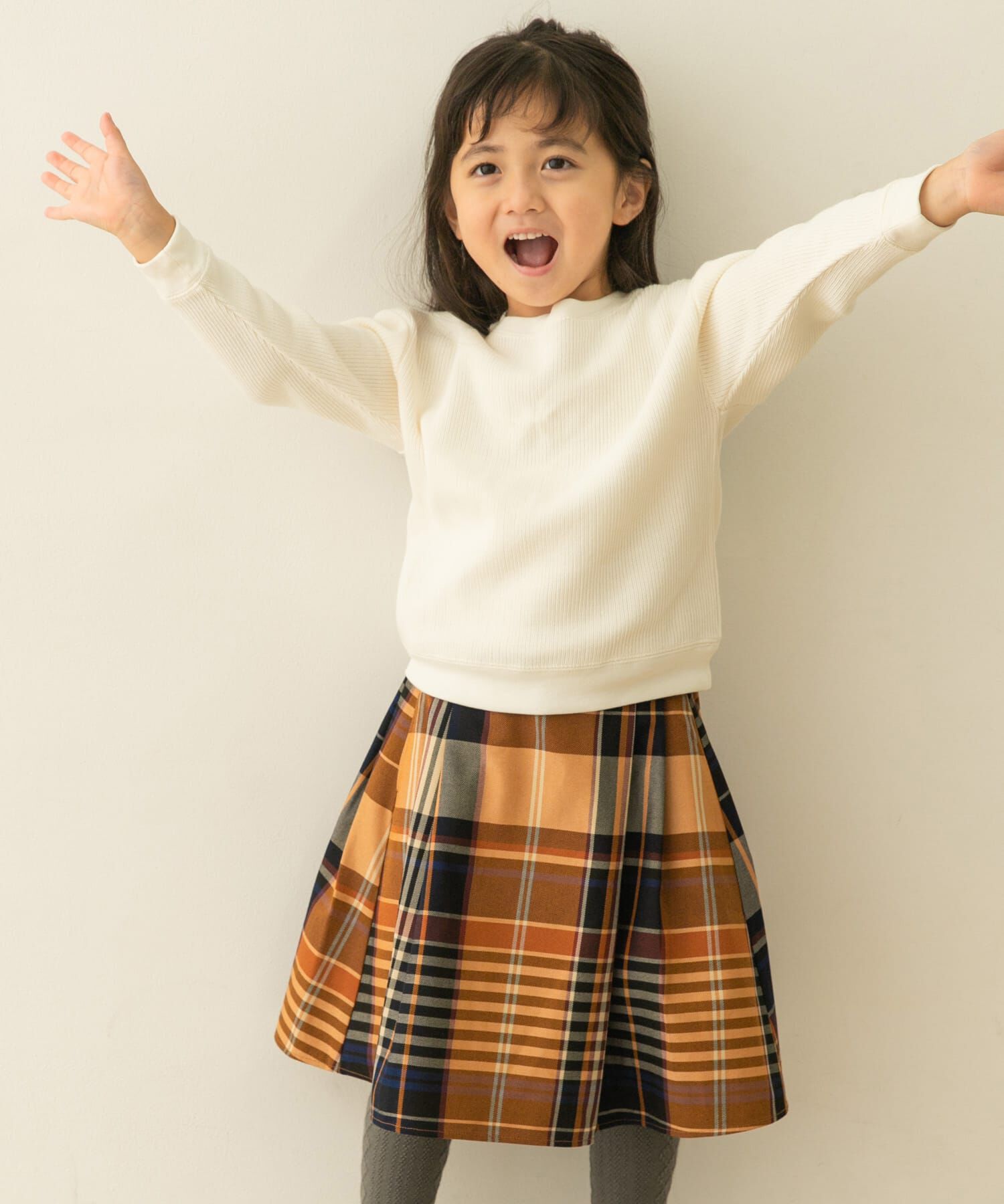 URBAN RESEARCH DOORS「『親子リンク』WフェイスロングスリーブTシャツ(KIDS)」|その他|