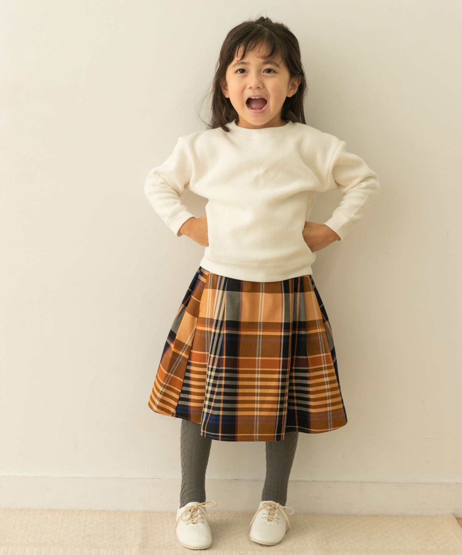 URBAN RESEARCH DOORS「『親子リンク』WフェイスロングスリーブTシャツ(KIDS)」|その他|