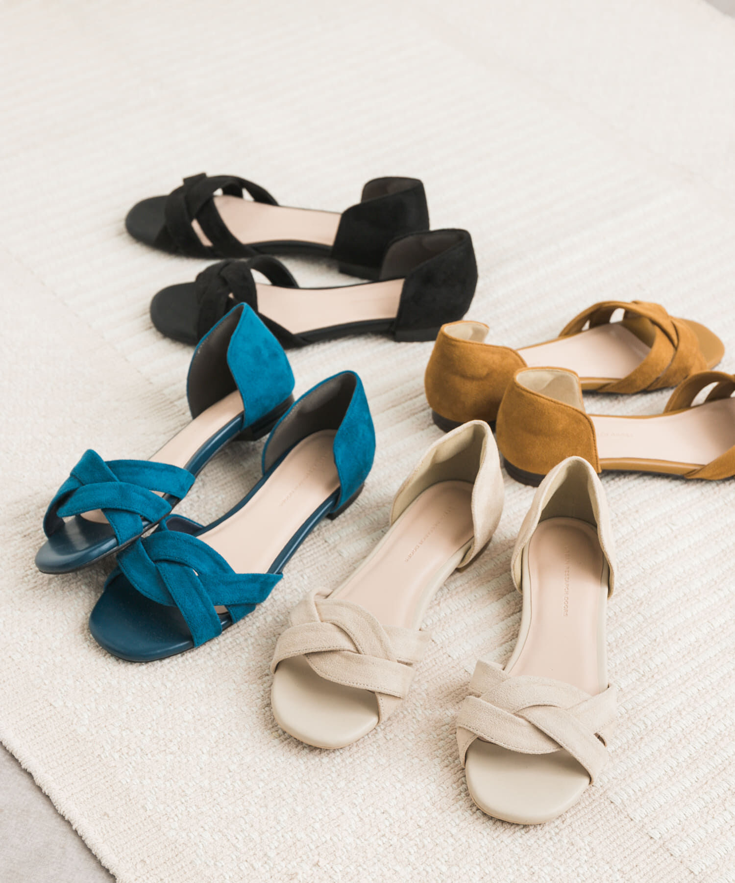 URBAN RESEARCH DOORS「『一部WEB限定カラー』セパレートフラットサンダル」|サンダル|