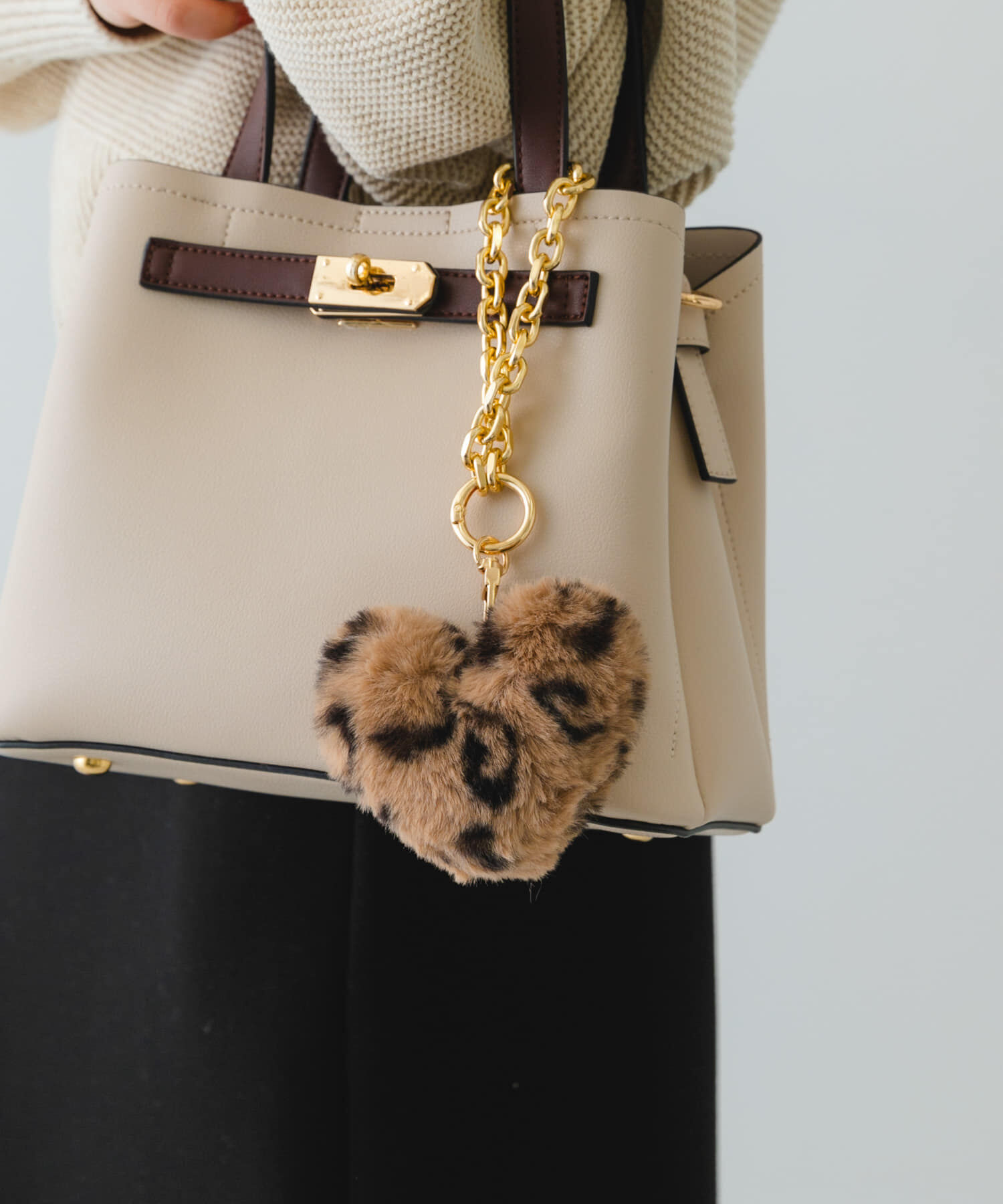 RODE SKO「フラッフィハートチャーム」|チャーム・キーホルダー|