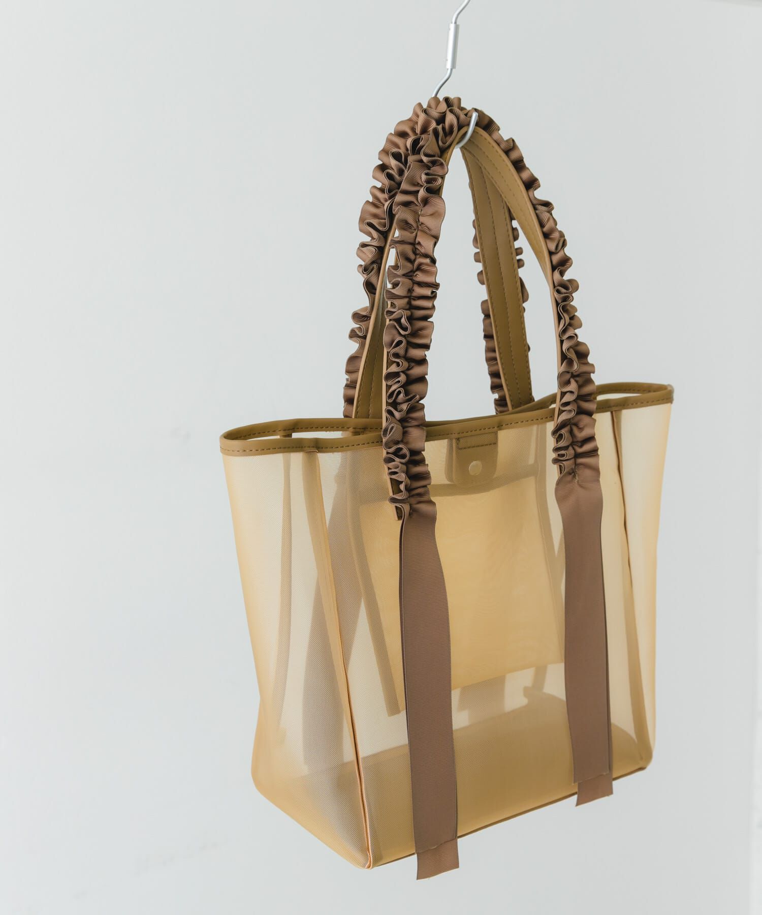 RODE SKO「フリルハンドルシアーバッグ」|トートバッグ|