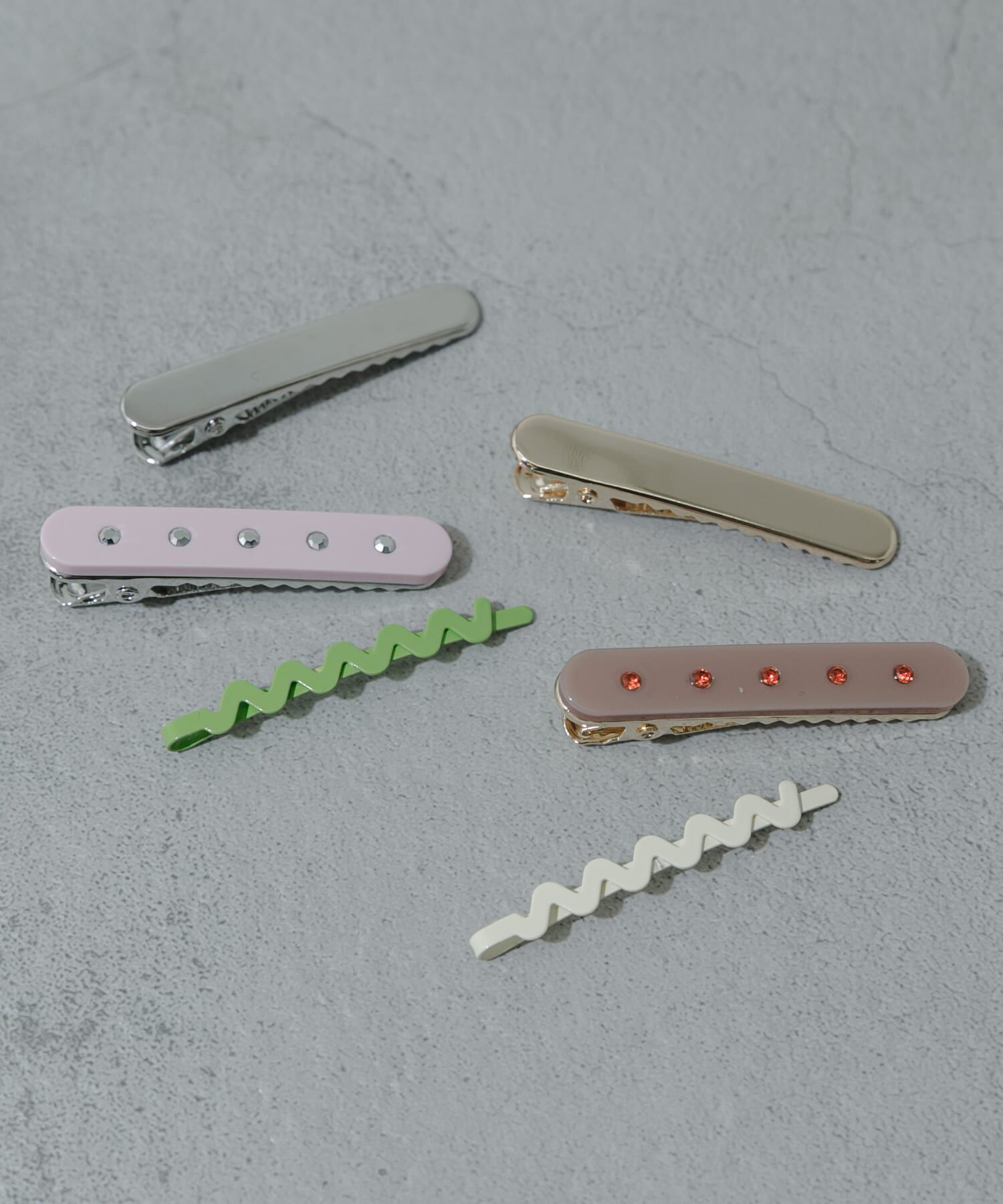 SMELLY「カラーマルチ3セットヘアピン」|その他|