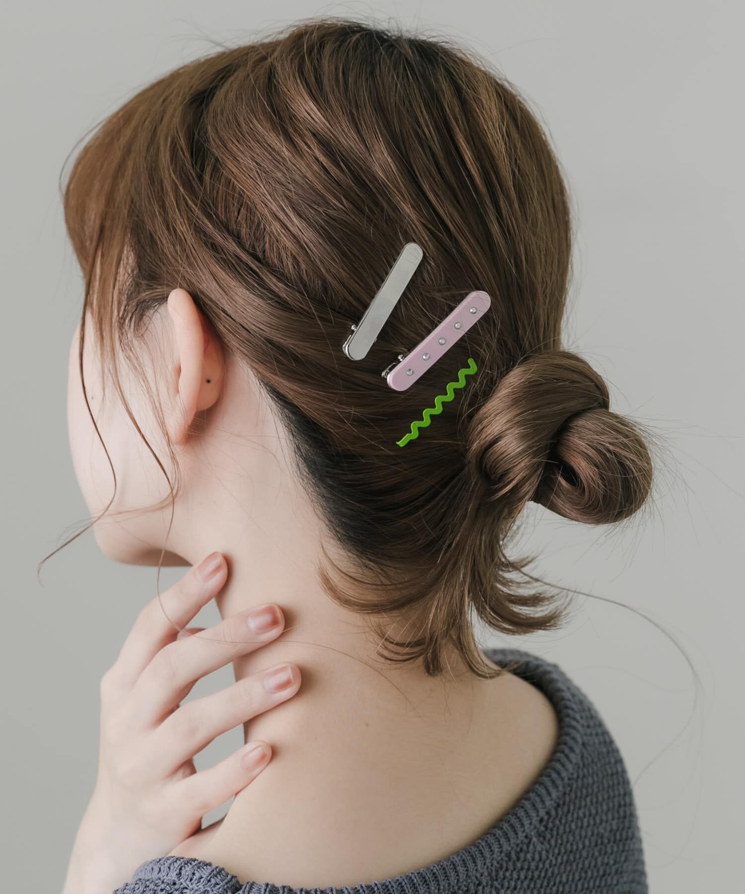 SMELLY「カラーマルチ3セットヘアピン」|その他|