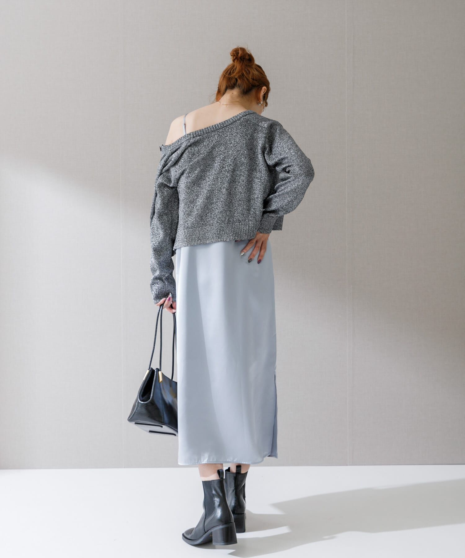 URBAN RESEARCH ROSSO「サテンキャミワンピース」|ワンピース|