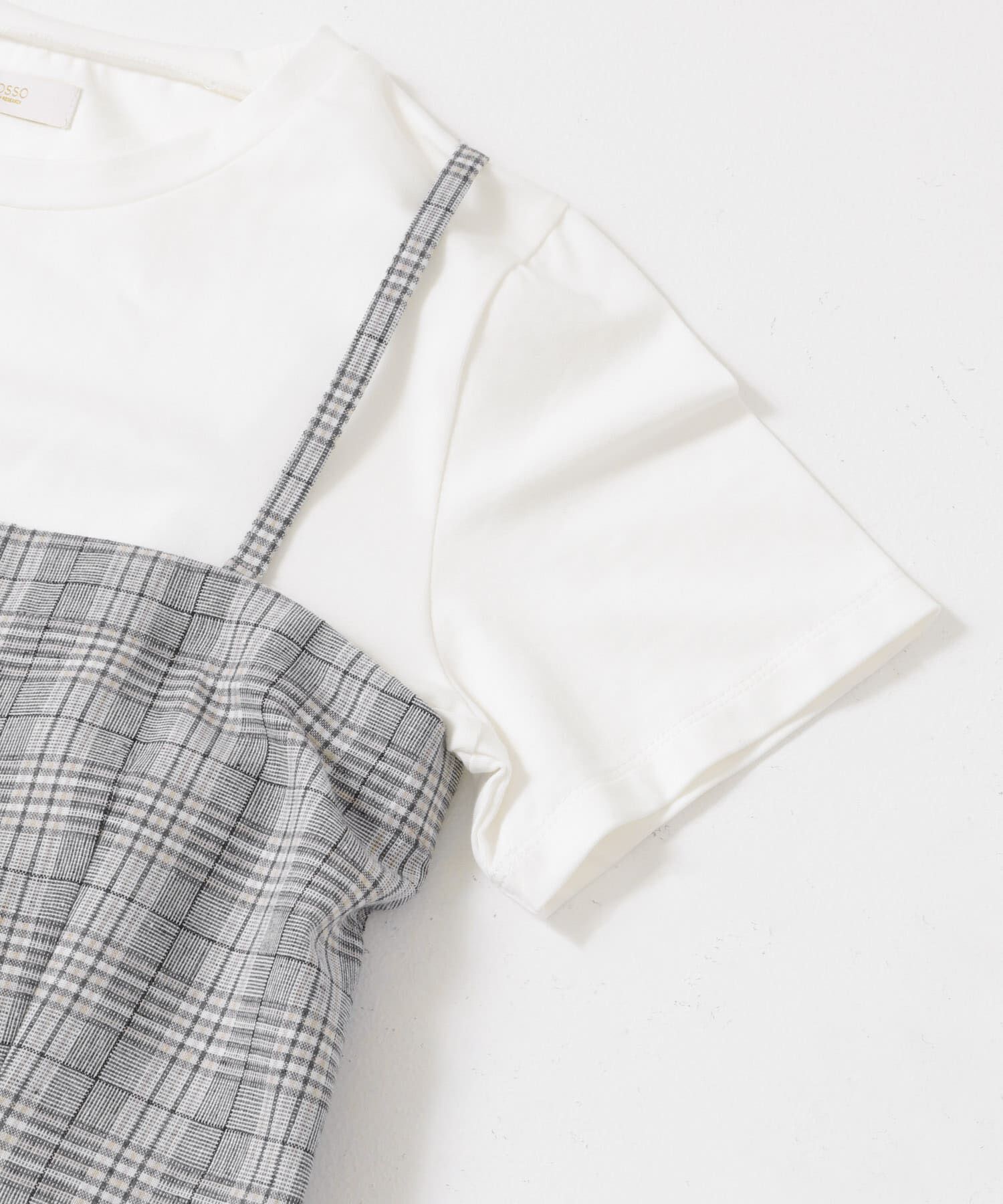 URBAN RESEARCH ROSSO「F by ROSSO　リネン混ビスチェ+半袖Tシャツ」|Tシャツ・カットソー|