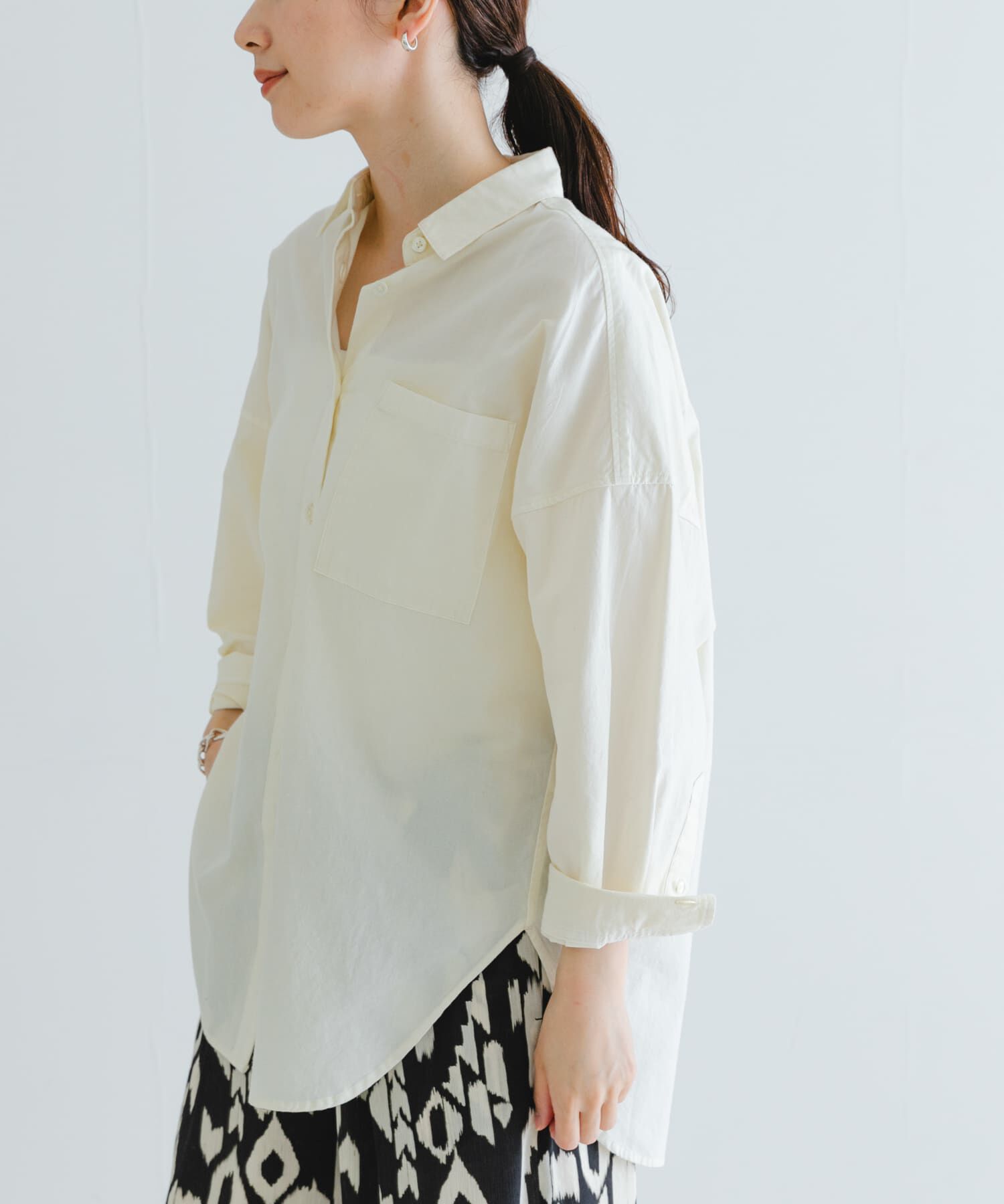 URBAN RESEARCH「new basic　ガーメントダイオーバーシャツ」|シャツ・ブラウス|