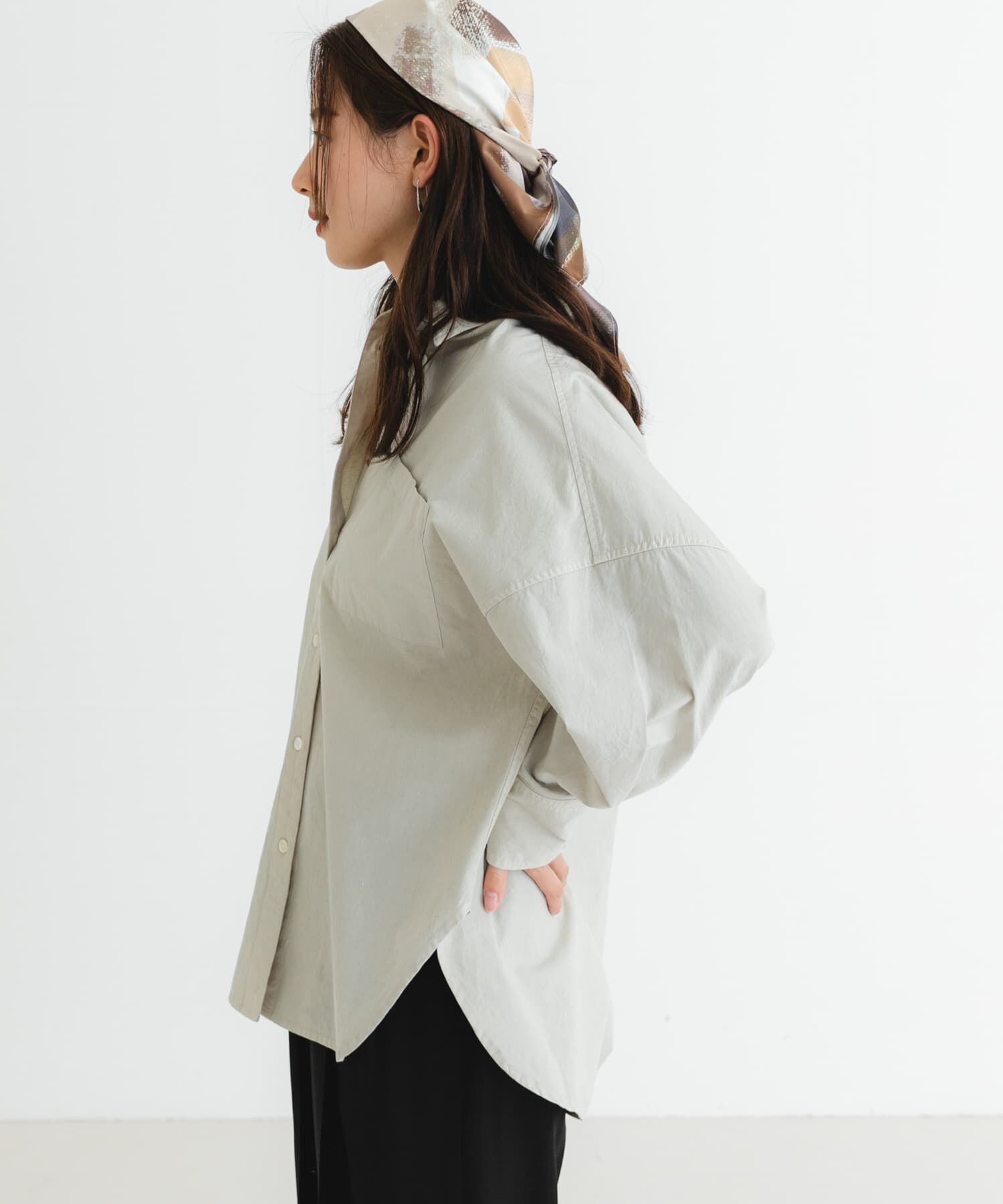 URBAN RESEARCH「new basic　ガーメントダイオーバーシャツ」|シャツ・ブラウス|