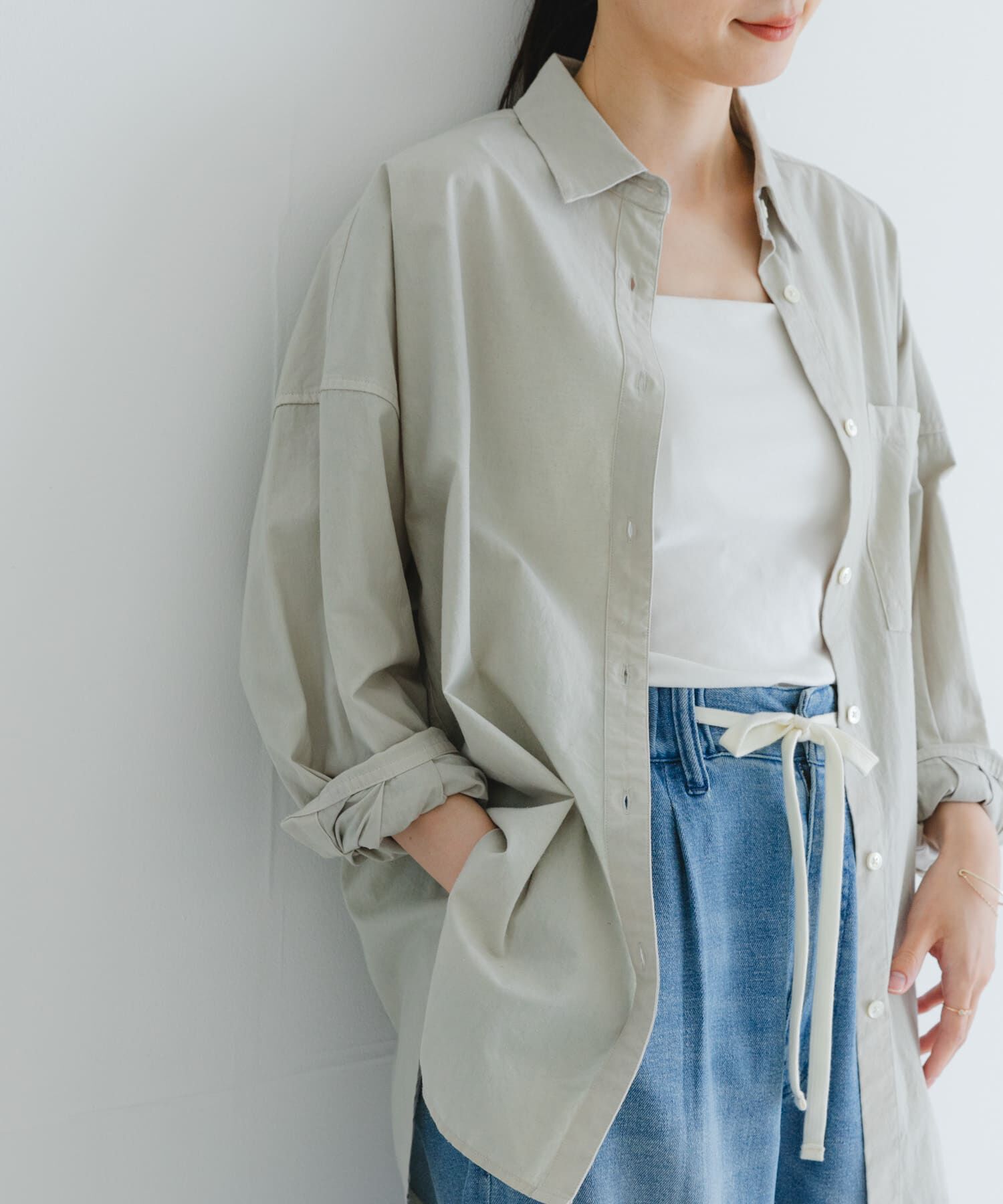 URBAN RESEARCH「new basic　ガーメントダイオーバーシャツ」|シャツ・ブラウス|