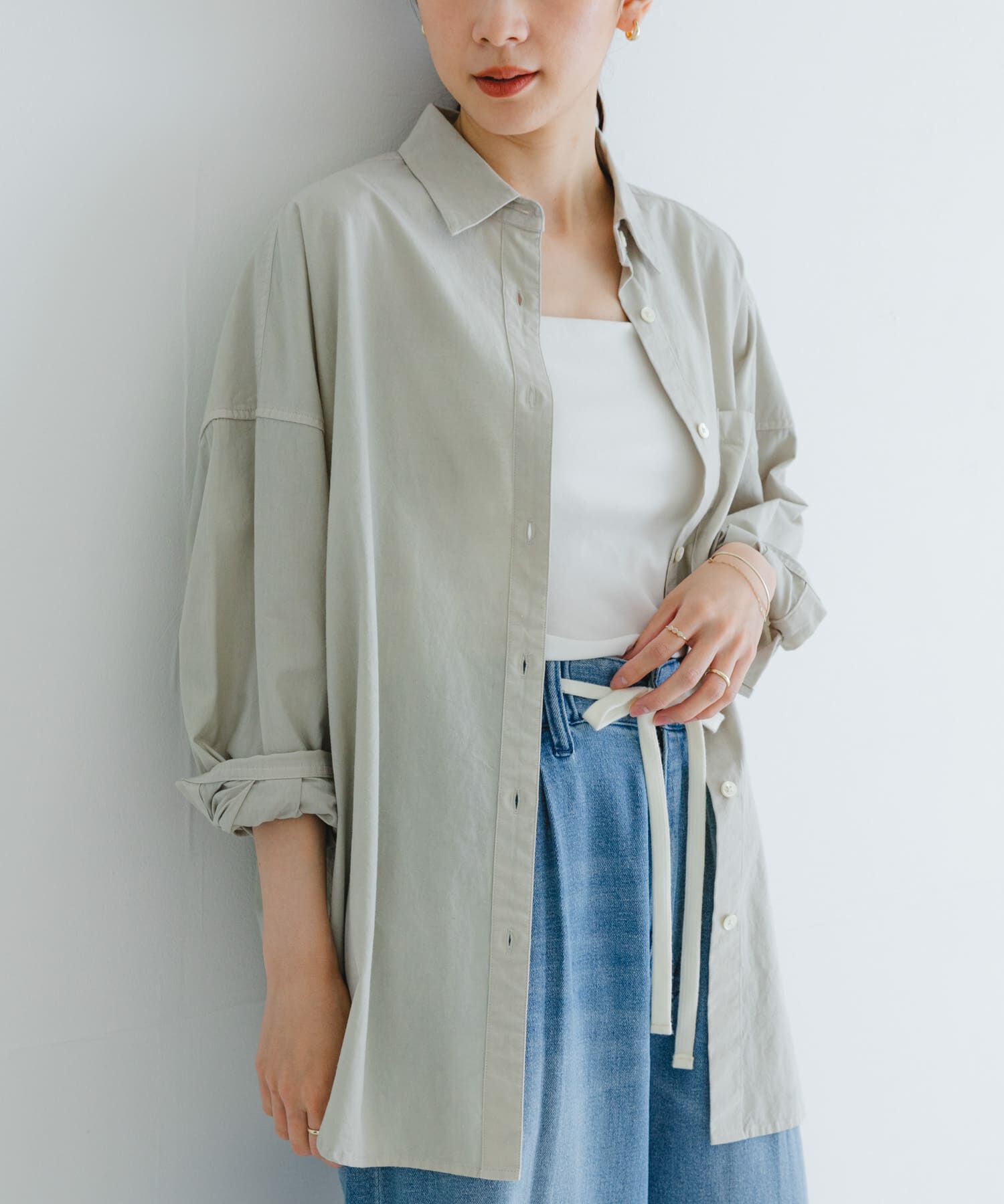 URBAN RESEARCH「new basic　ガーメントダイオーバーシャツ」|シャツ・ブラウス|