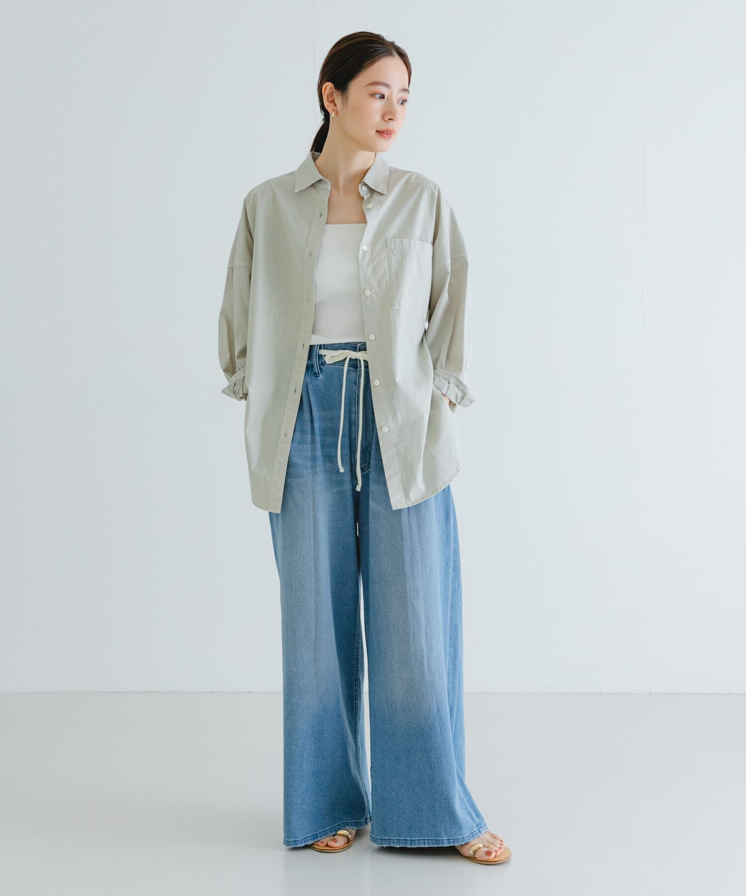 URBAN RESEARCH「new basic　ガーメントダイオーバーシャツ」|シャツ・ブラウス|