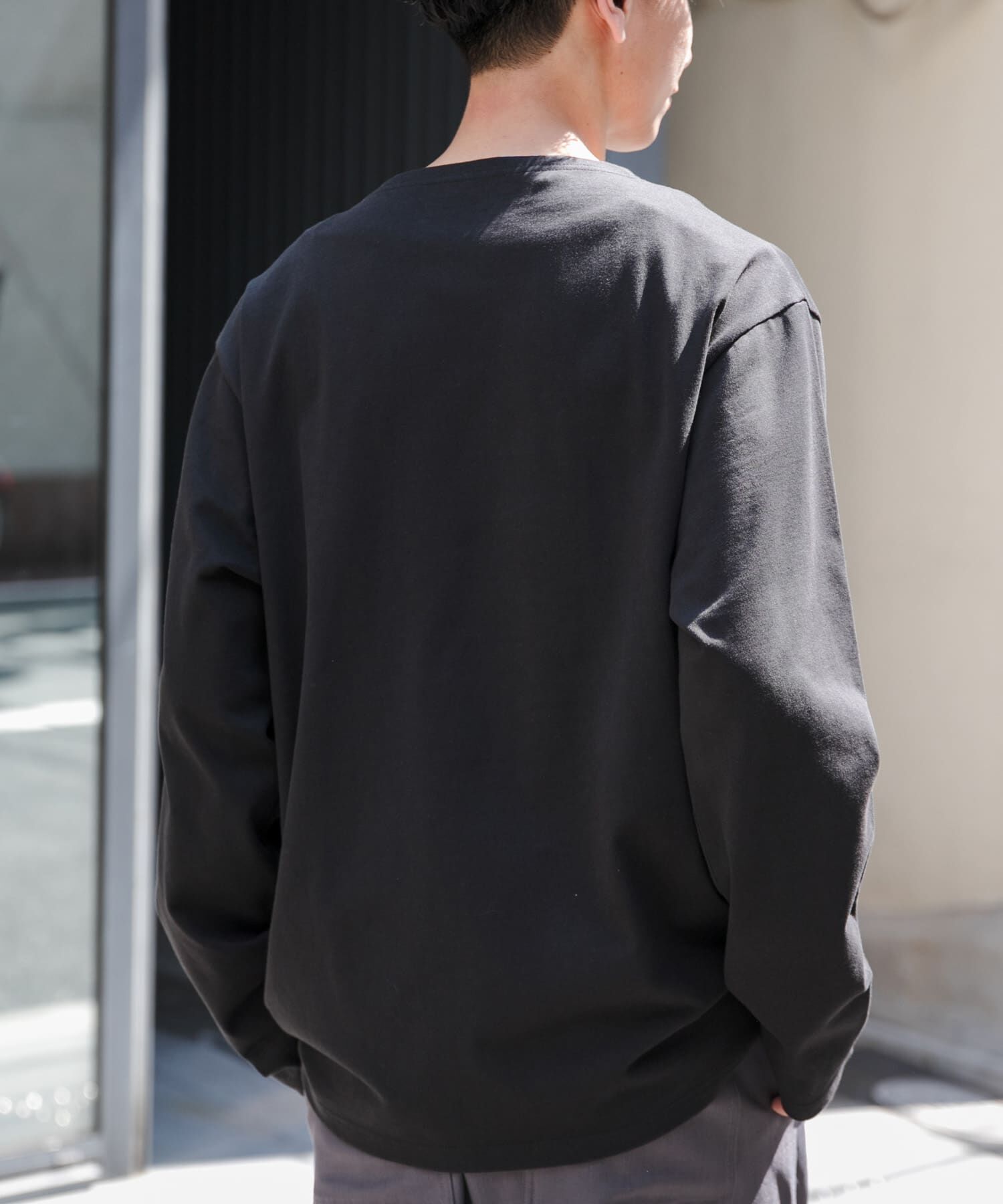 URBAN RESEARCH DOORS「FORK&SPOON　プレーンボートネックカットソー」|Tシャツ・カットソー|