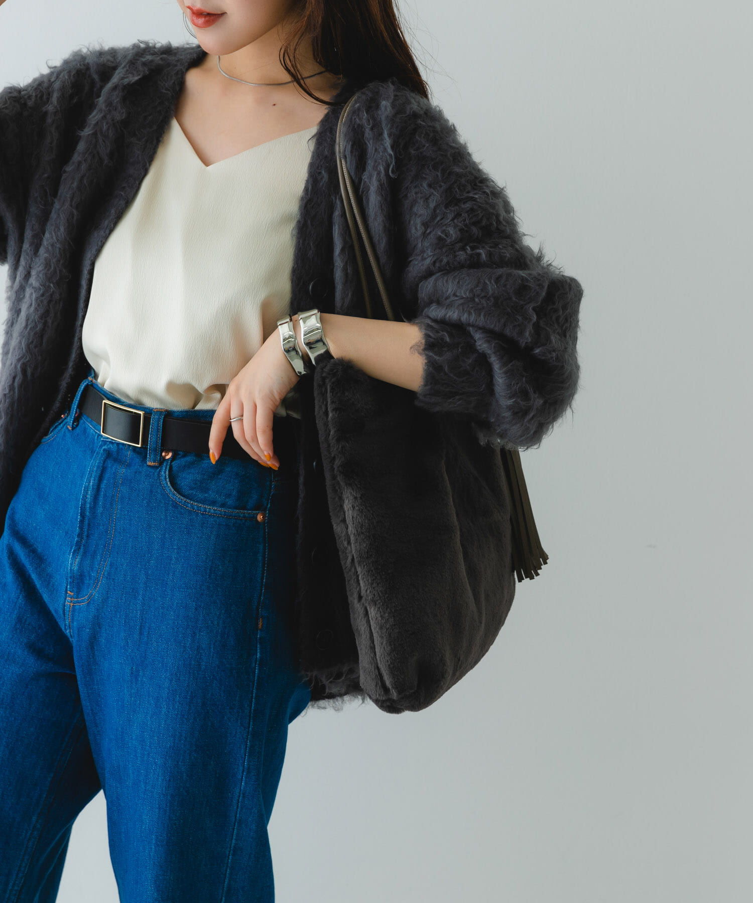 RODE SKO「タッセル付フラッフィトートバッグ」|トートバッグ|