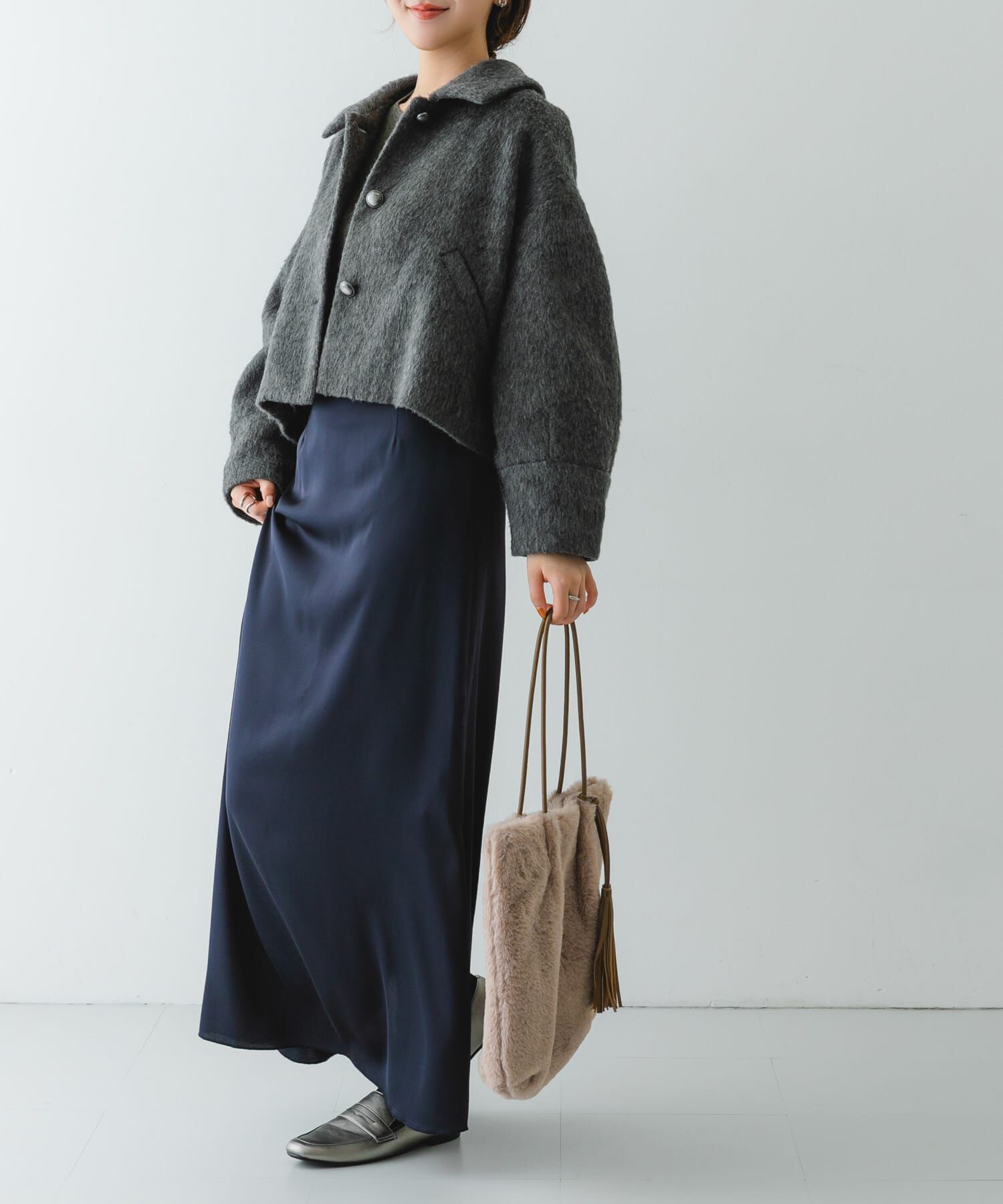 RODE SKO「タッセル付フラッフィトートバッグ」|トートバッグ|