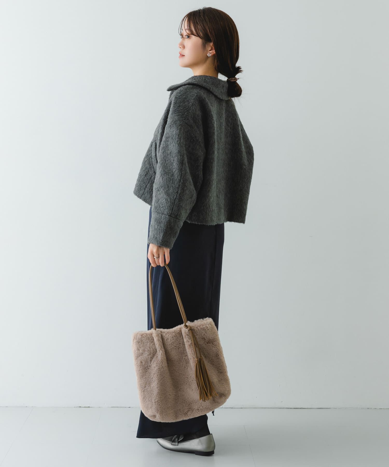 RODE SKO「タッセル付フラッフィトートバッグ」|トートバッグ|