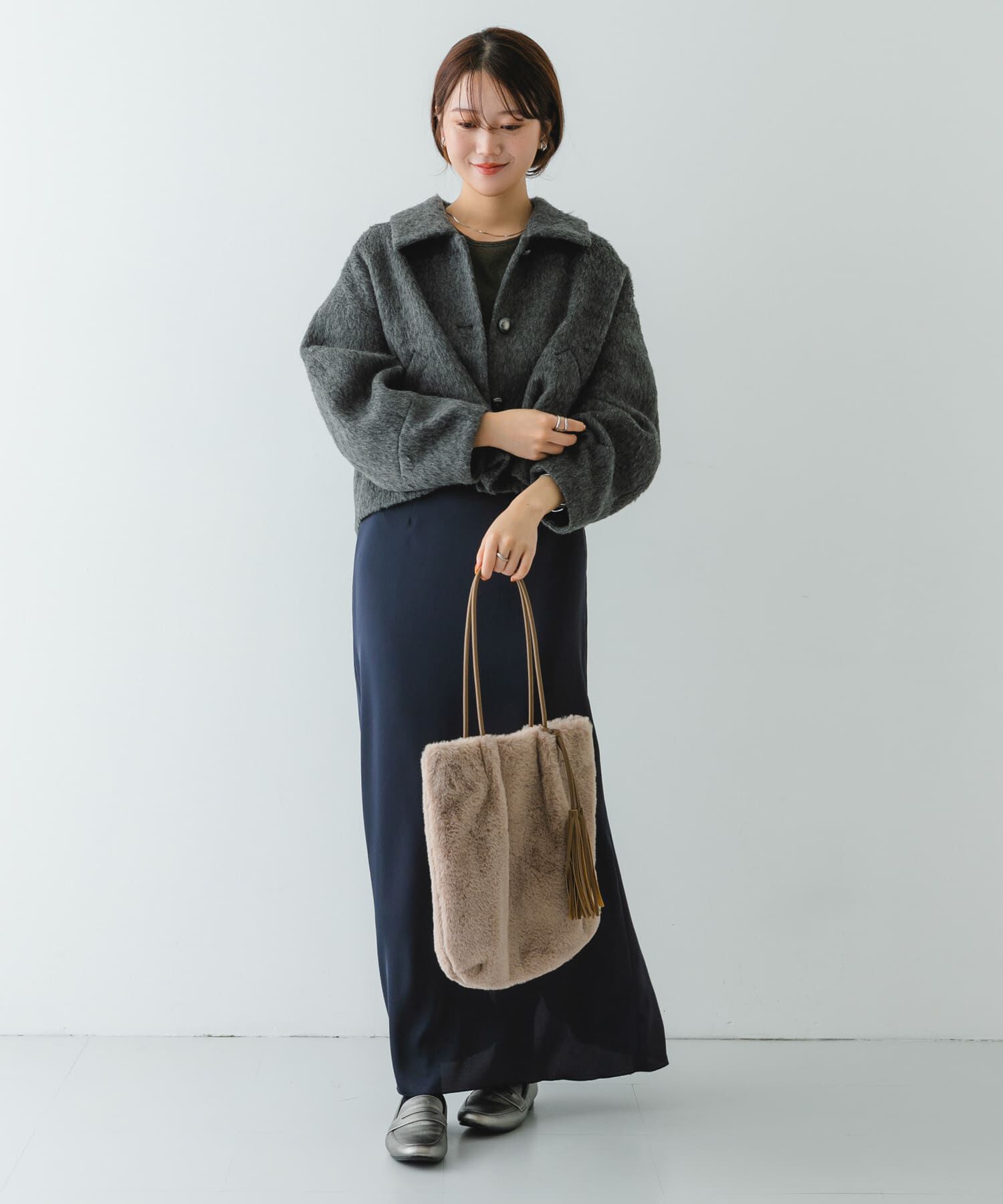 RODE SKO「タッセル付フラッフィトートバッグ」|トートバッグ|