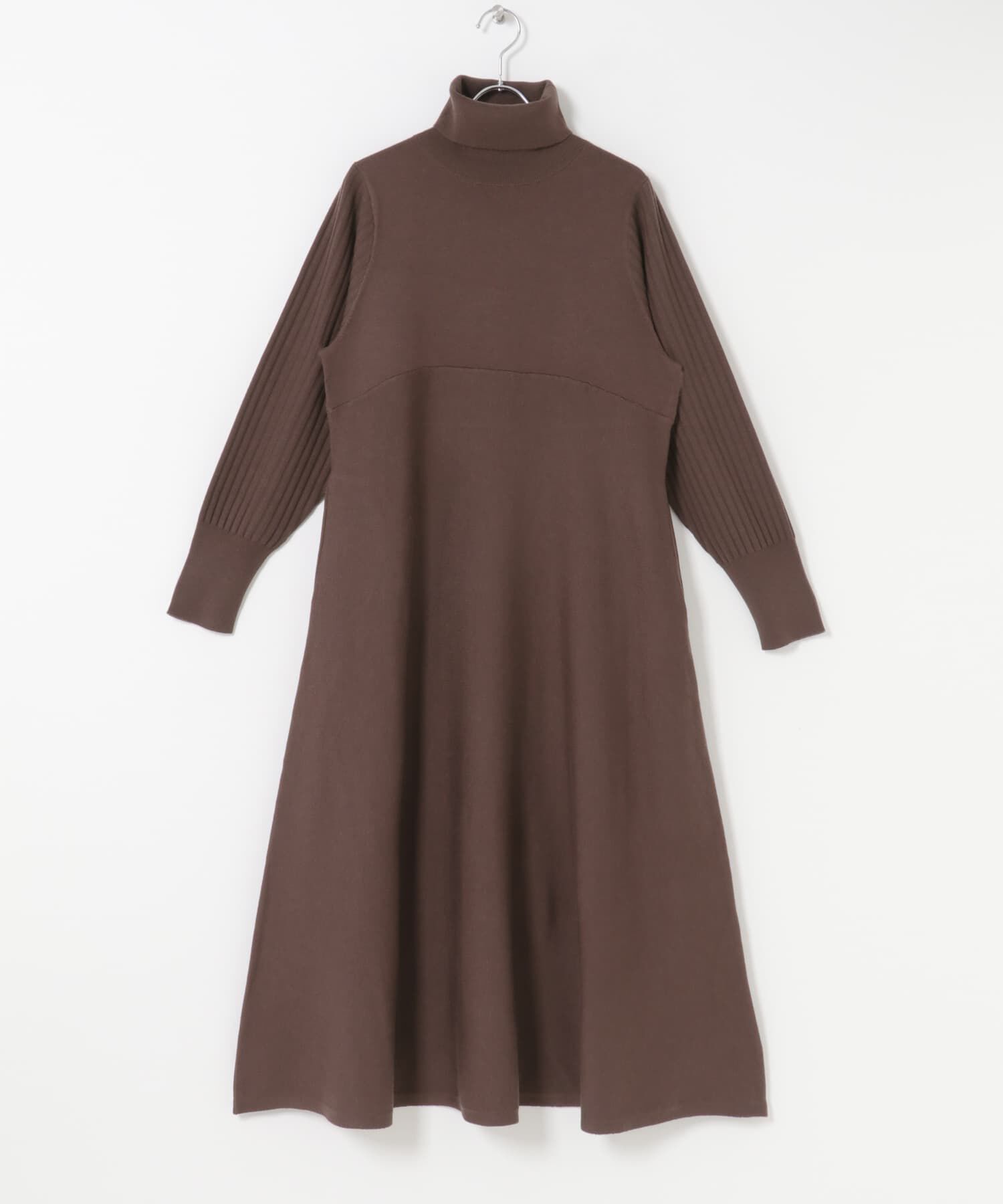 URBAN RESEARCH ROSSO「『WEB限定』『再入荷予定』タートルネックデザインスリーブワンピース」|ワンピース|