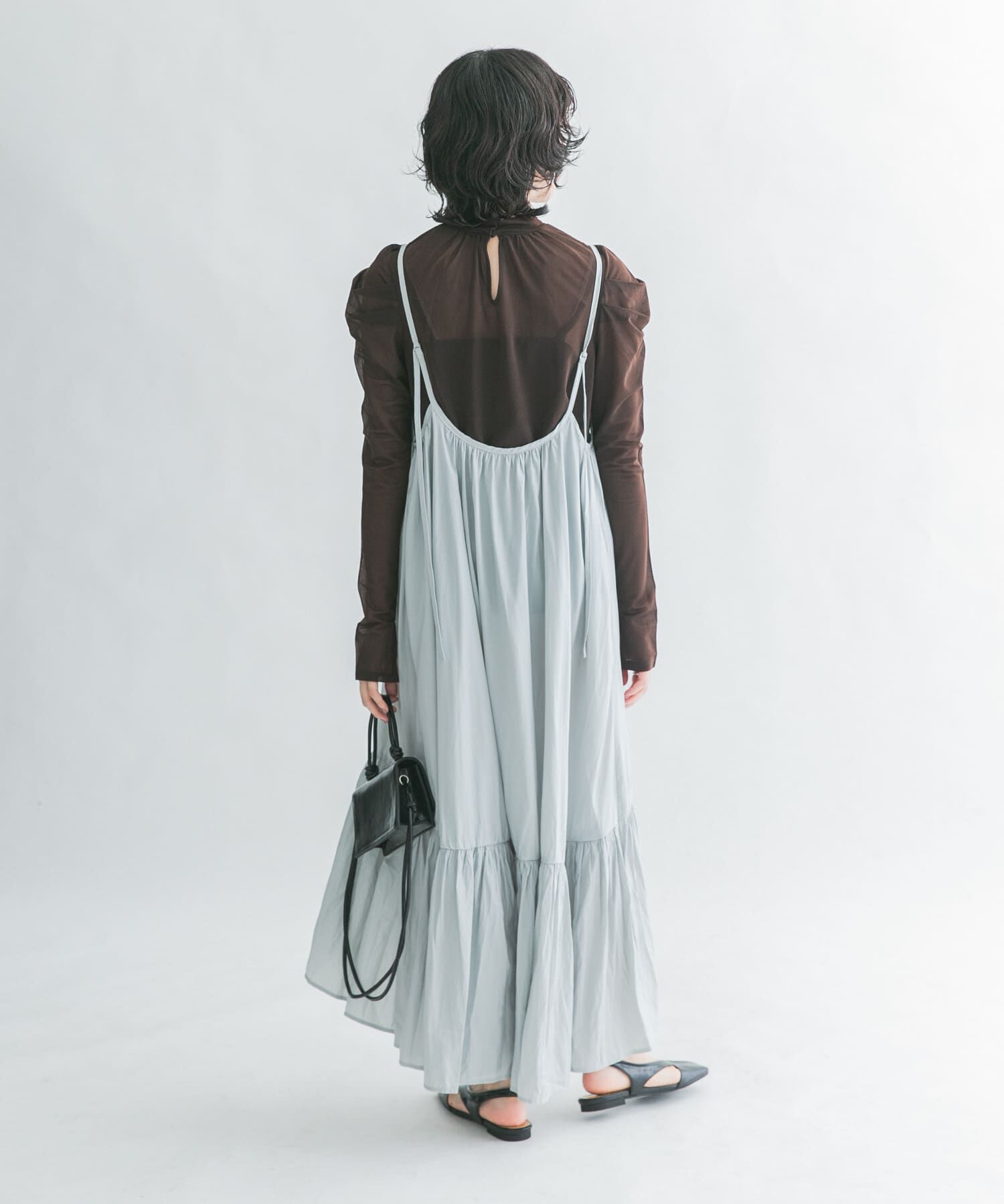  「ティアードキャミワンピース」|ワンピース|