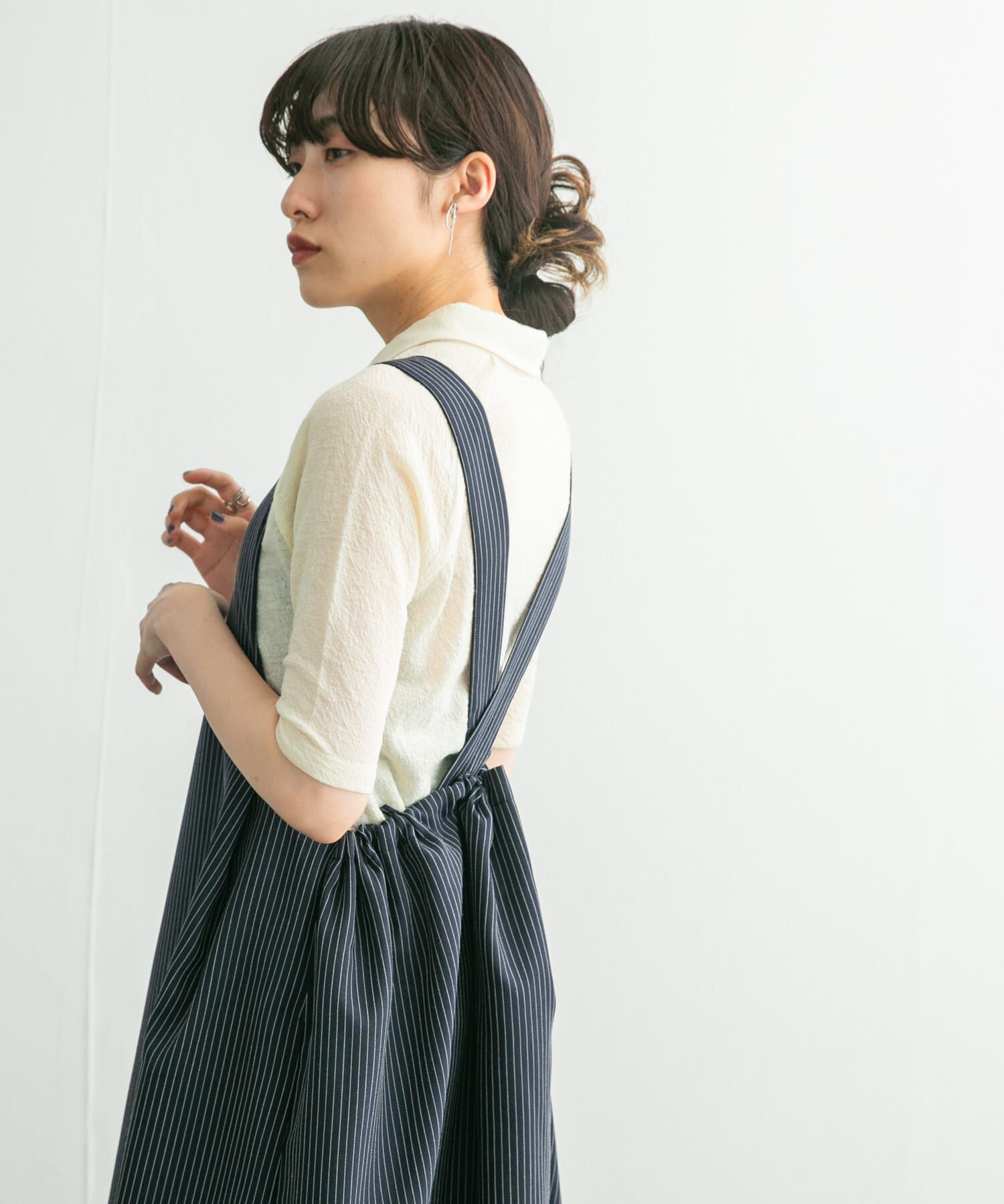  「ジャガードポロカーディガン」|カーディガン|