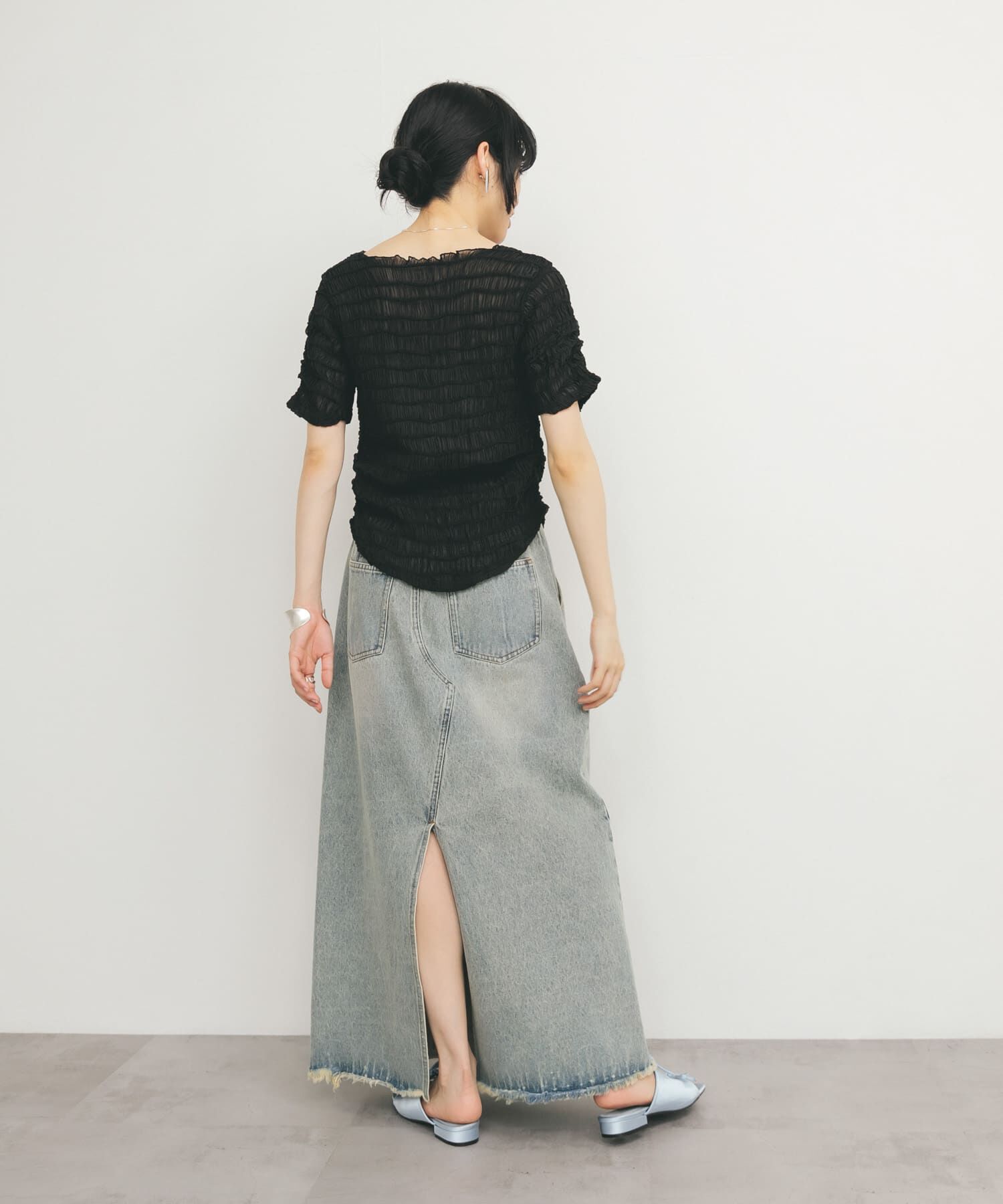  「シャーリングシアートップス」|Tシャツ・カットソー|