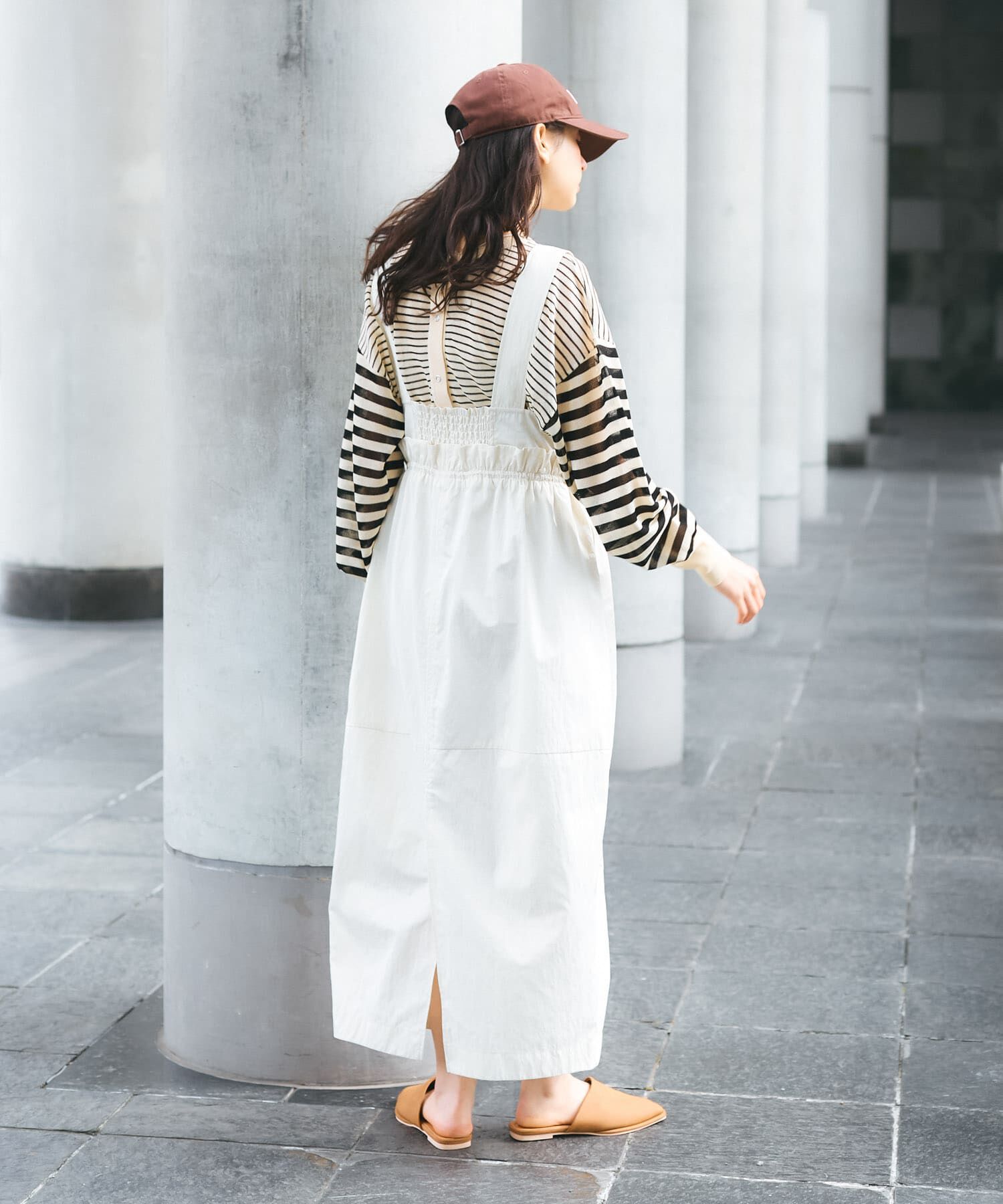  「ミリタリージャンパースカート」|ワンピース|