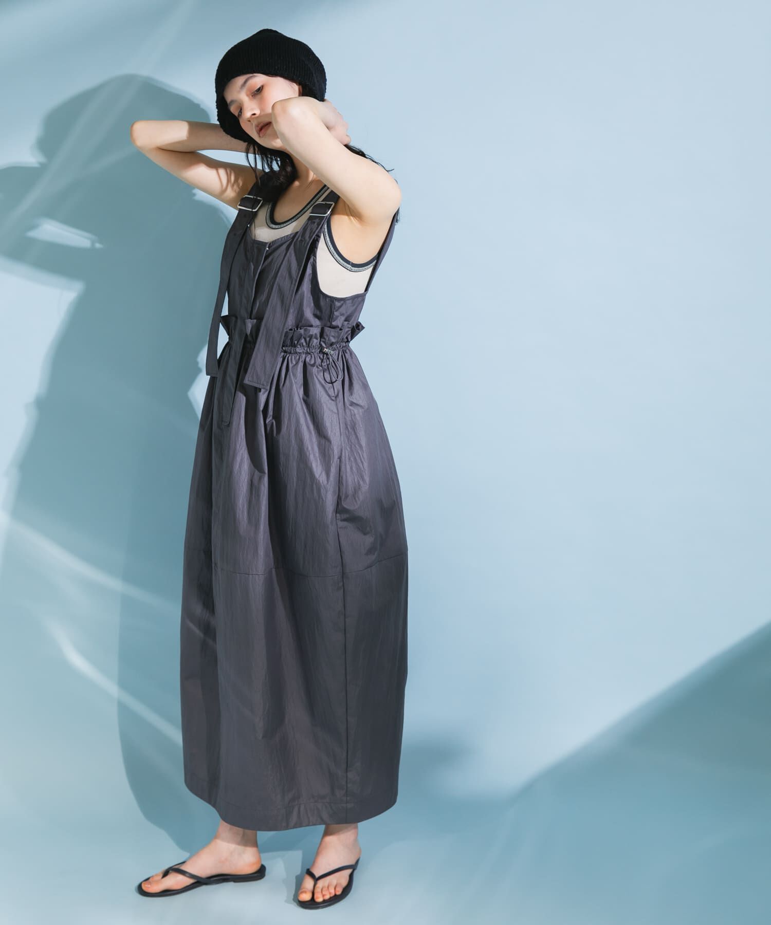  「ミリタリージャンパースカート」|ワンピース|