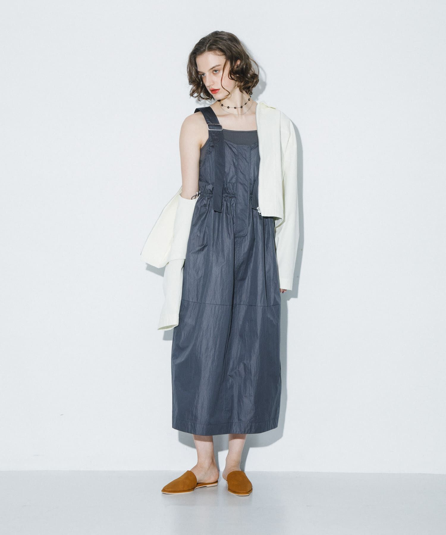  「ミリタリージャンパースカート」|ワンピース|